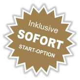 Inklusive SOFORT START-OPTION